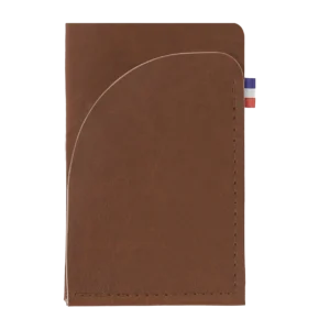 Porte-cartes en matière végétale (Format vertical) - Cognac